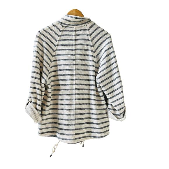 Anthropologie Dolan Striped Double Breasted Jacket Size S Small - Picture 3 of 8